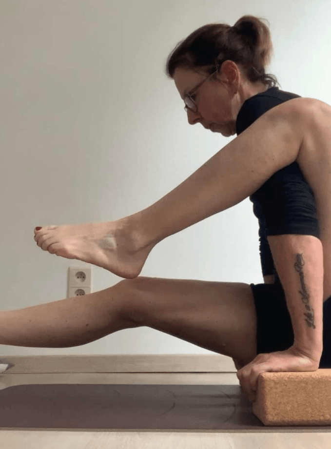 Photo de progression d’une élève Shape Yoga Balance 3