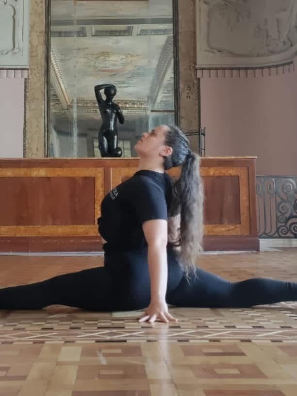 Photo de progression d’une élève Shape Yoga Balance 2