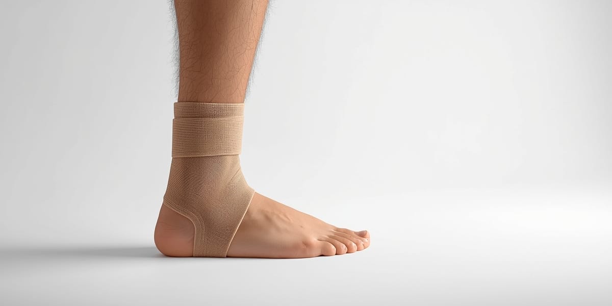ankle strapping, rigid tape, sports medicine