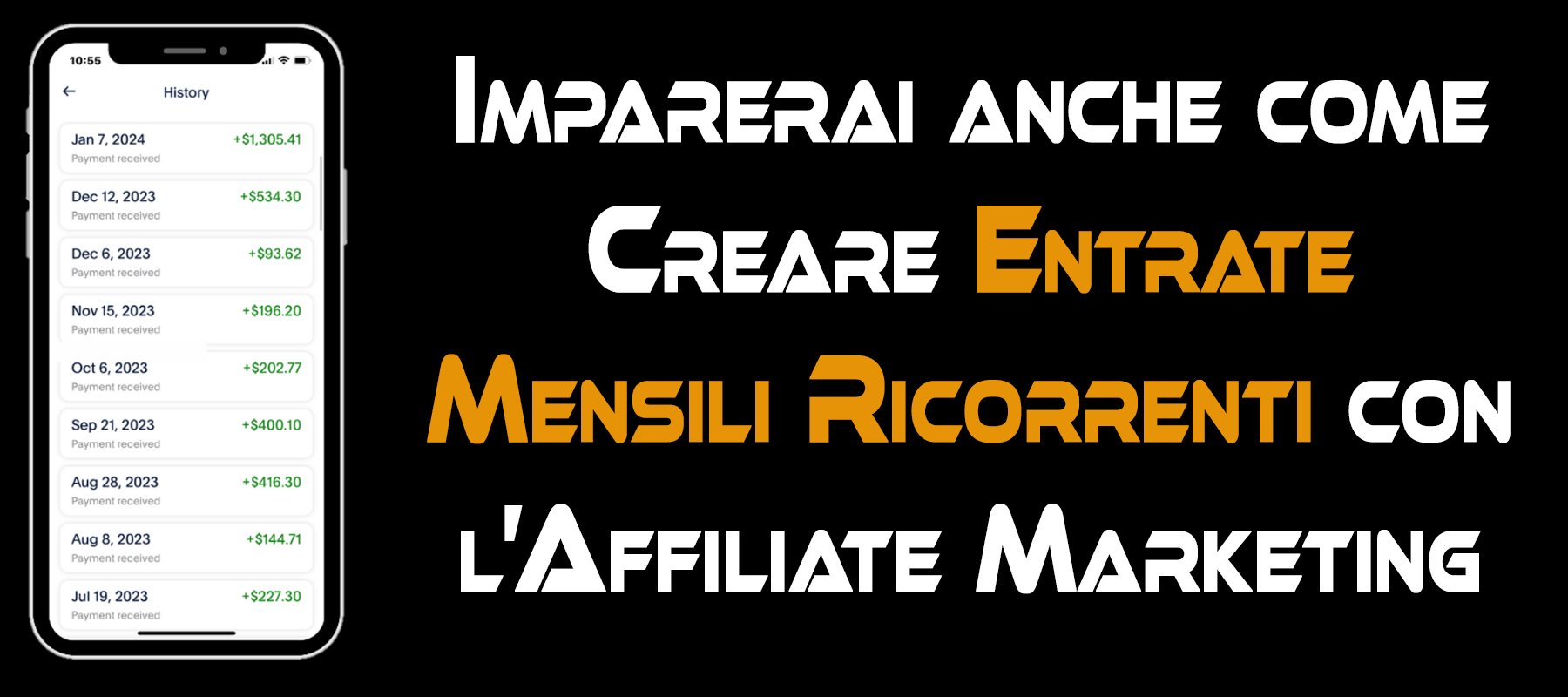 you will also learn how to create monthly recurring income with affiliate marketing