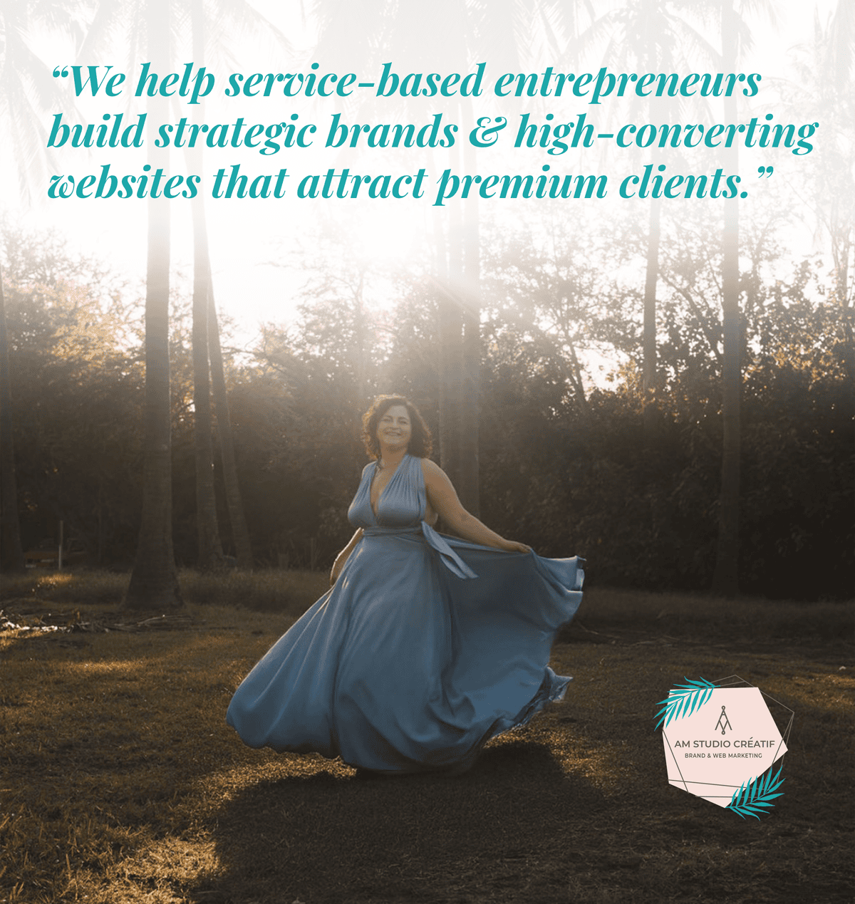 Maria Phieros, brand strategist and web designer helping entrepreneurs grow their businesses