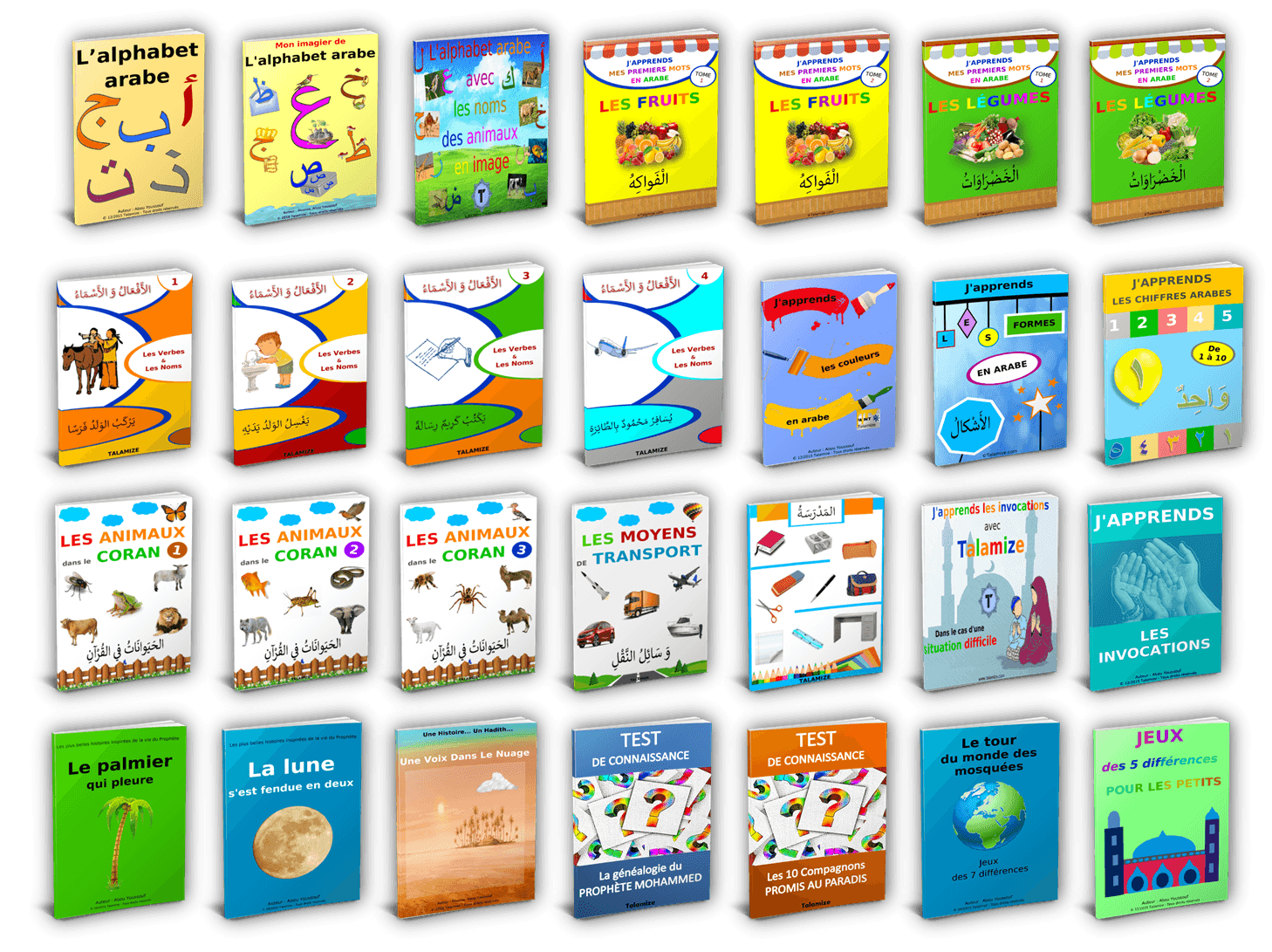 Les 30 livres interactifs de la bibliothèque Talamize