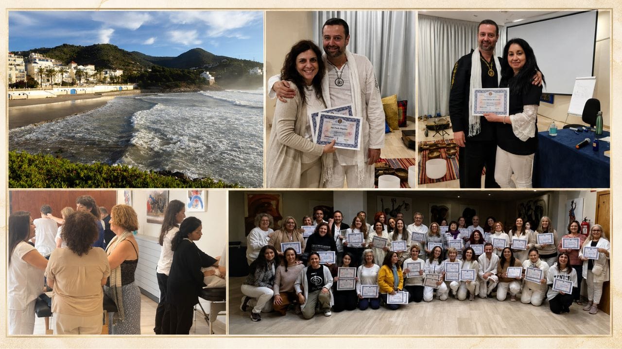 Evento presencial de Reiki en Sitges con JavierMa