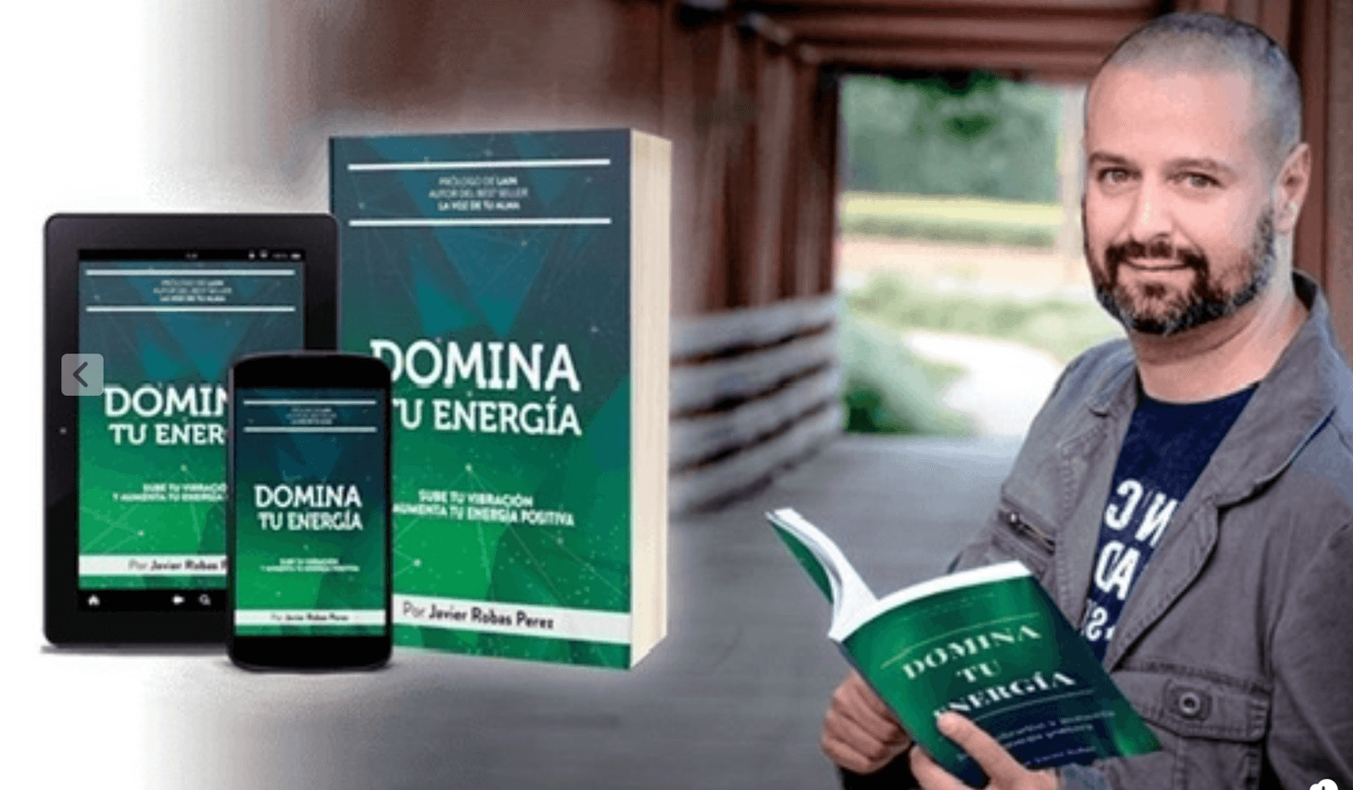 JavierMa autor de Domina tu energía