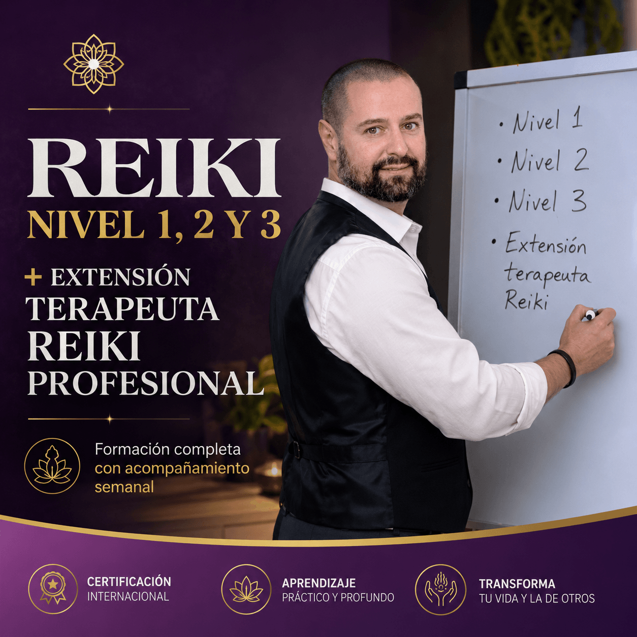 JavierMa Maestro de Reiki