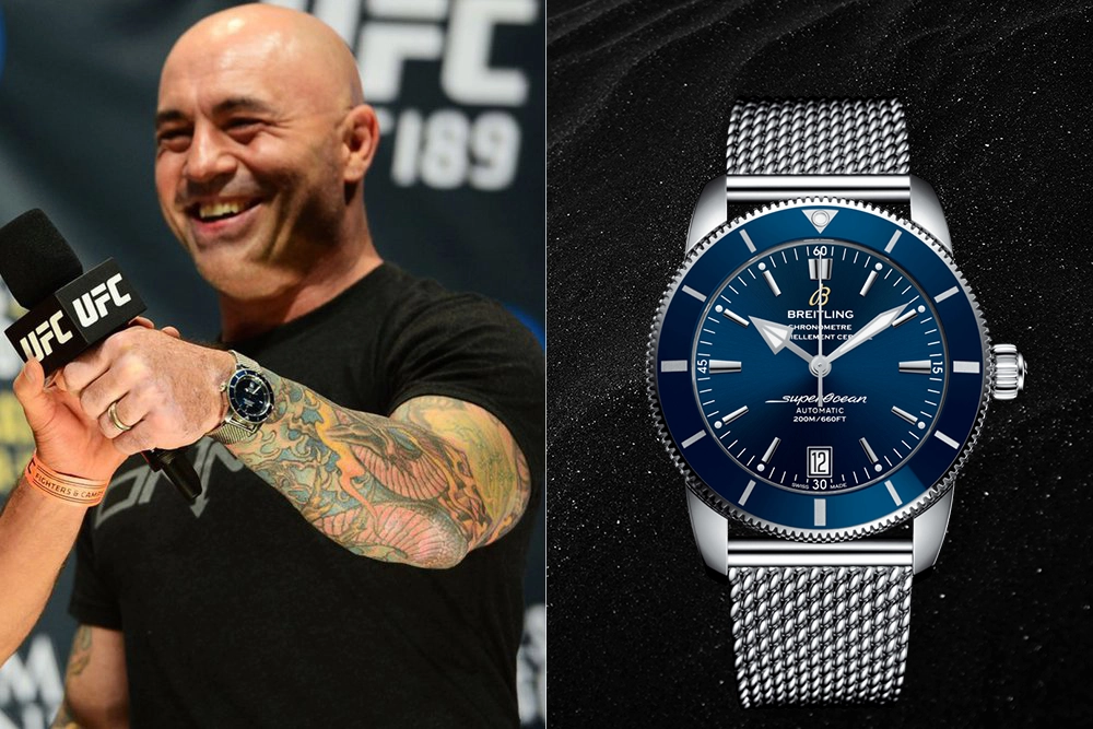 Joe Rogan Breitling Superocean Heritage