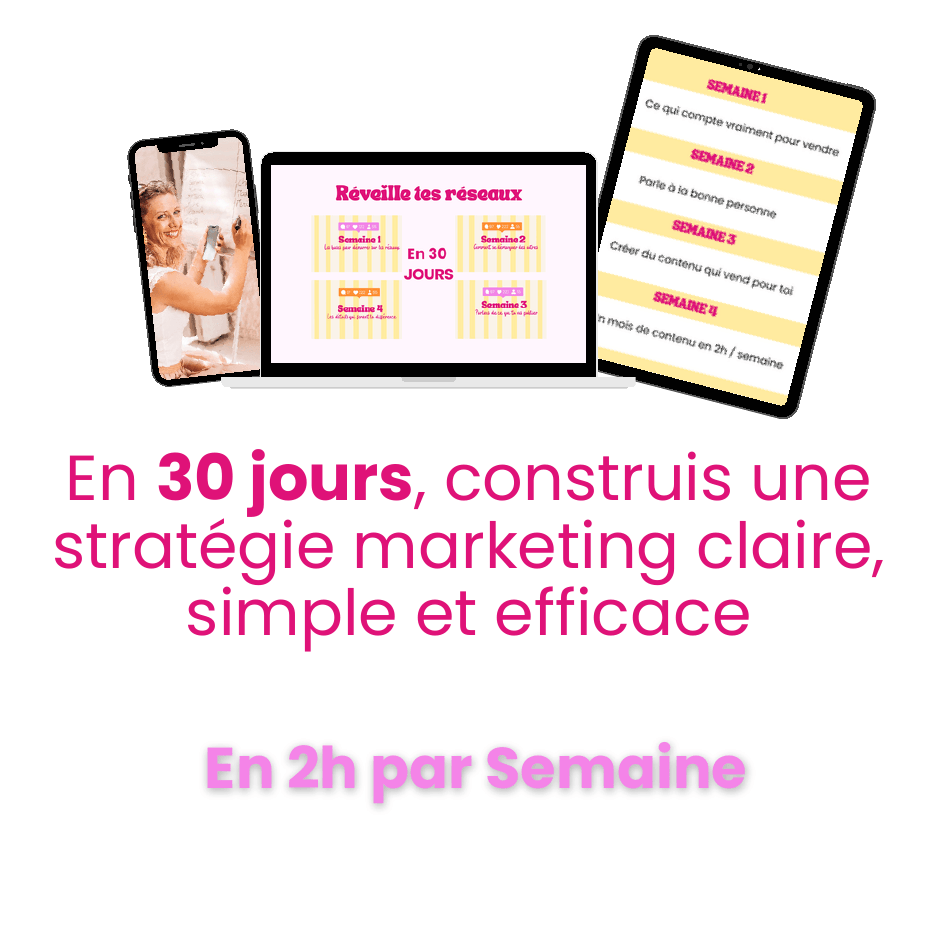 Réveille tes réseaux 30 jours