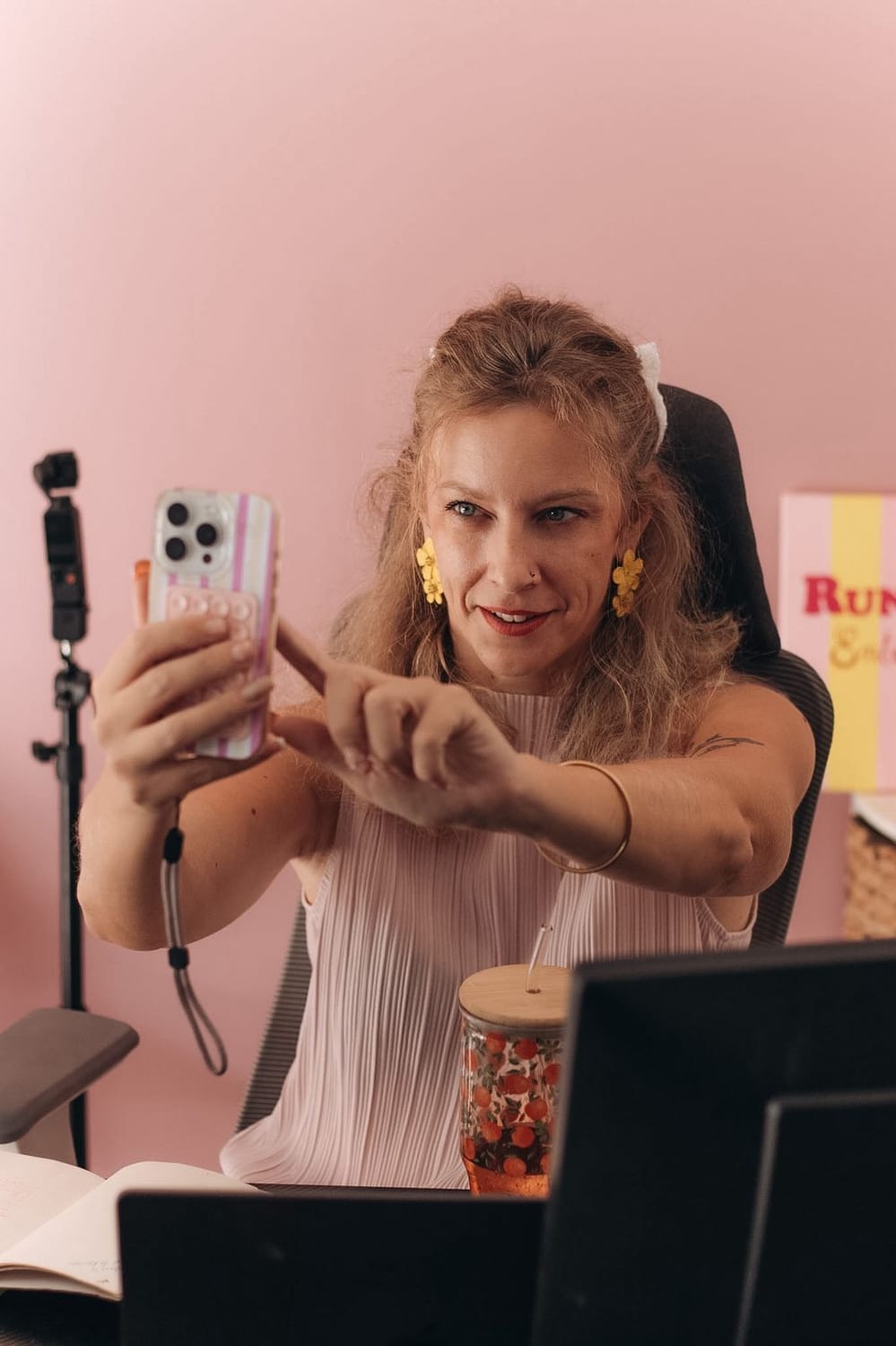 Sophie au bureau