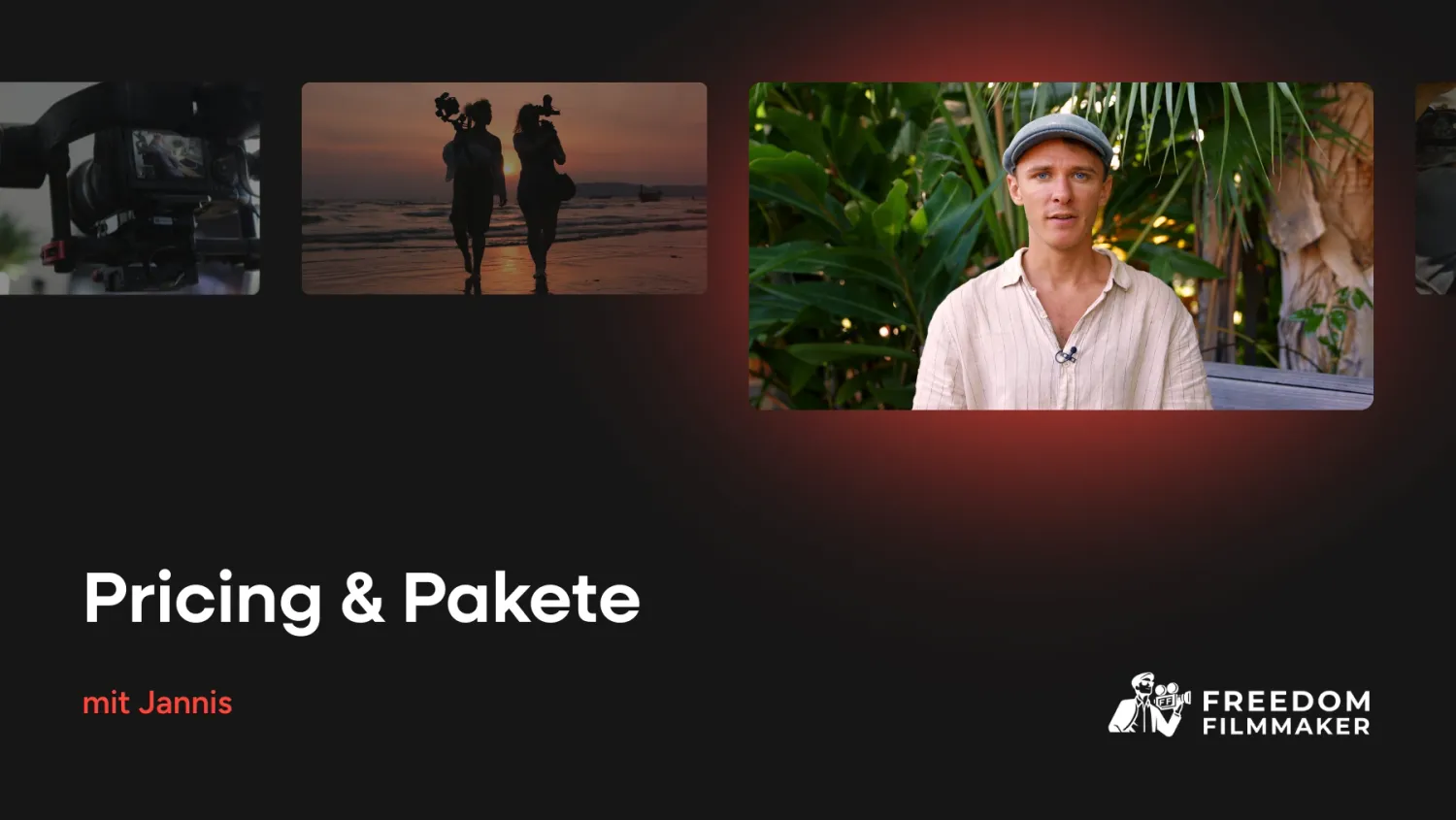 Pricing & Pakete mit Jannis