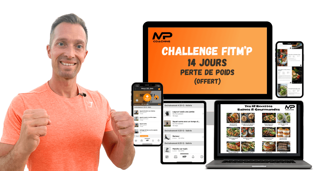 Challenge FitM’P – 14 jours pour perdre du poids sans régime, programme offert - Mathieu Perez, coach sportif