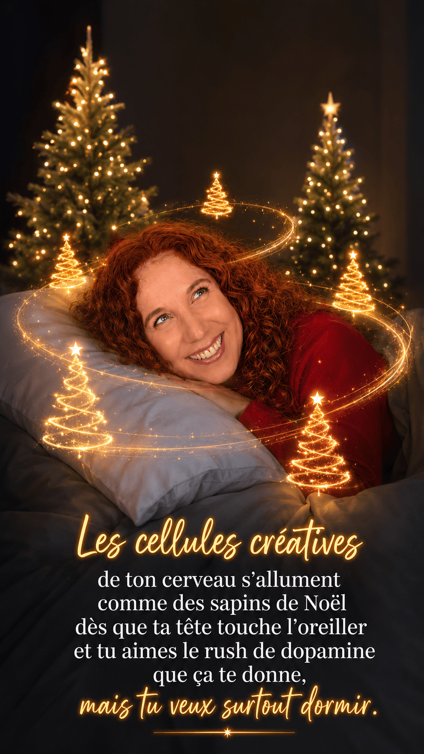 Le cerveau créatif s’allume au coucher