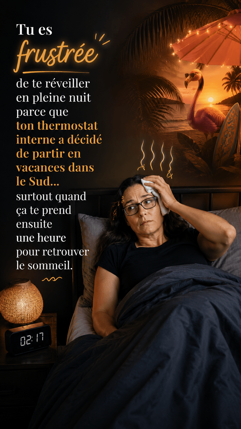 Réveil nocturne et difficulté à se rendormir