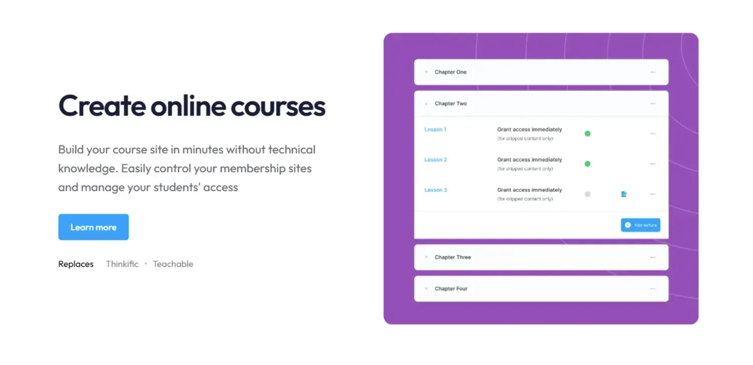 The Course Creator