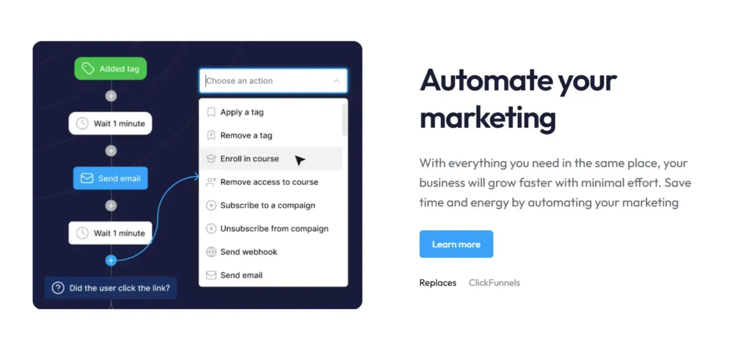 Systeme.io Automations