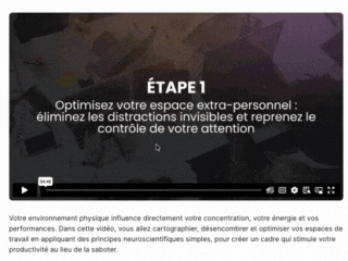 Vidéos courtes
