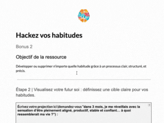 Documents prêts