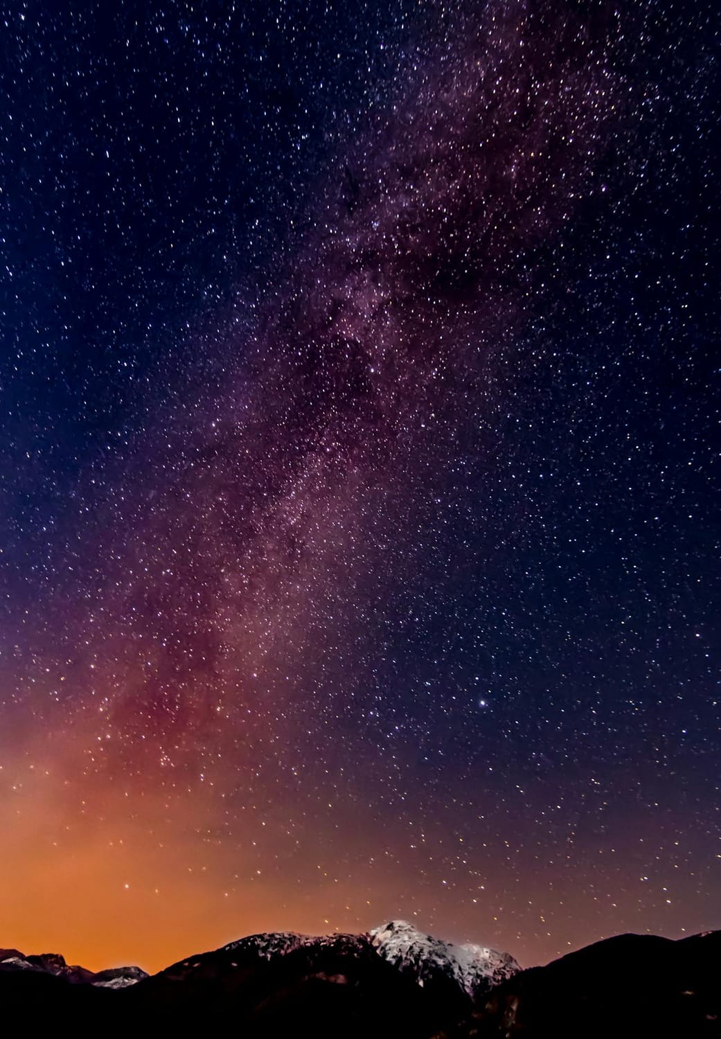 Natacha Perez - Photo d'un ciel nocturne en lien avec l'astrologie