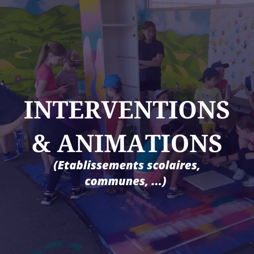 Natacha Perez - Illustration des interventions et animation d'art plastique