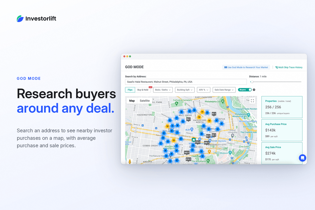 InvestorLift God Mode buyer research