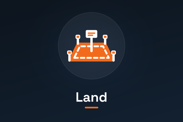 Land site illustration