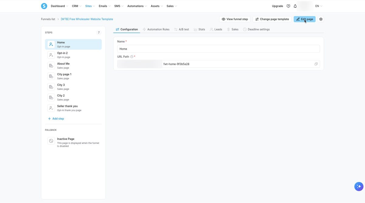 Screenshot for step 3