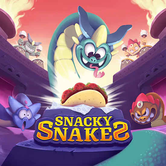 Experience crazy multiplayer games with Snacky Snakes