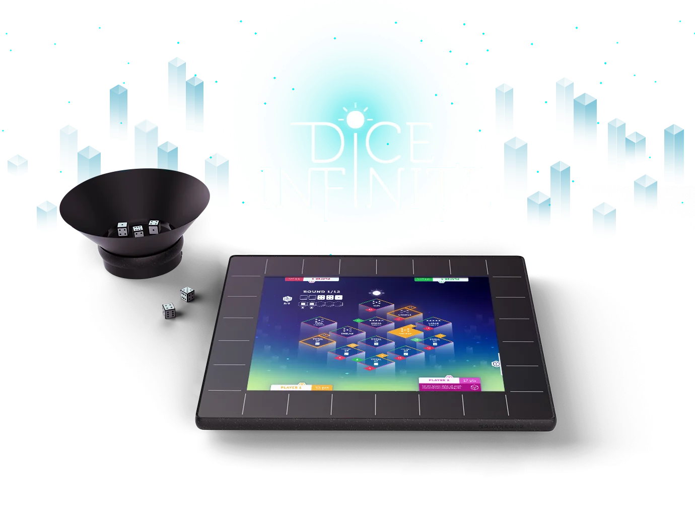 Profitez de votre piste de dés avec Dice Infinite