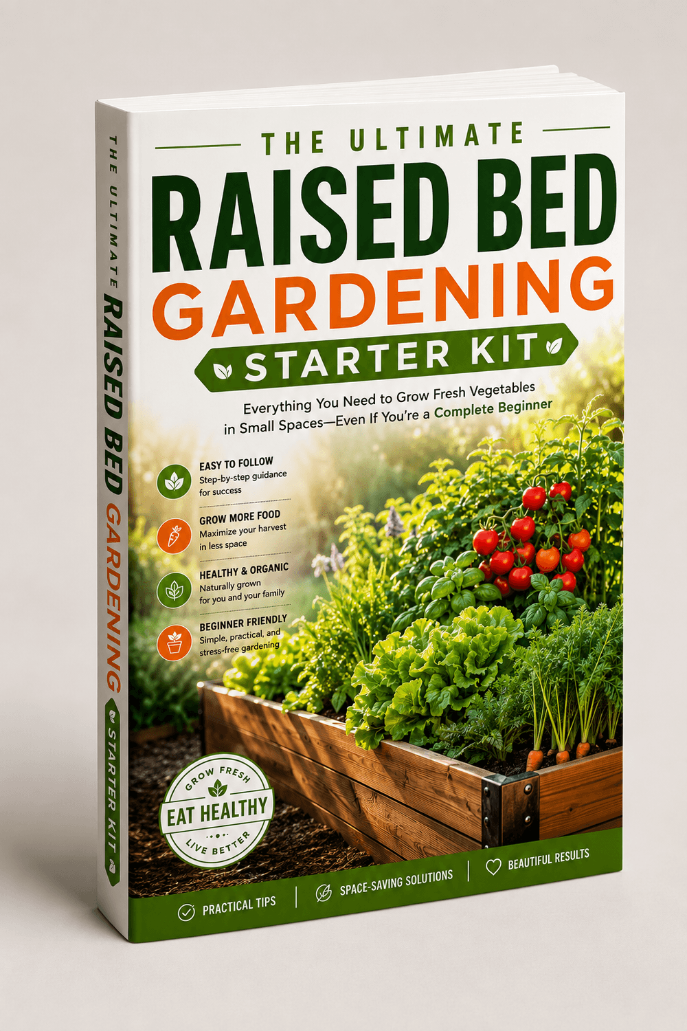 The ultimate raised beds book cover