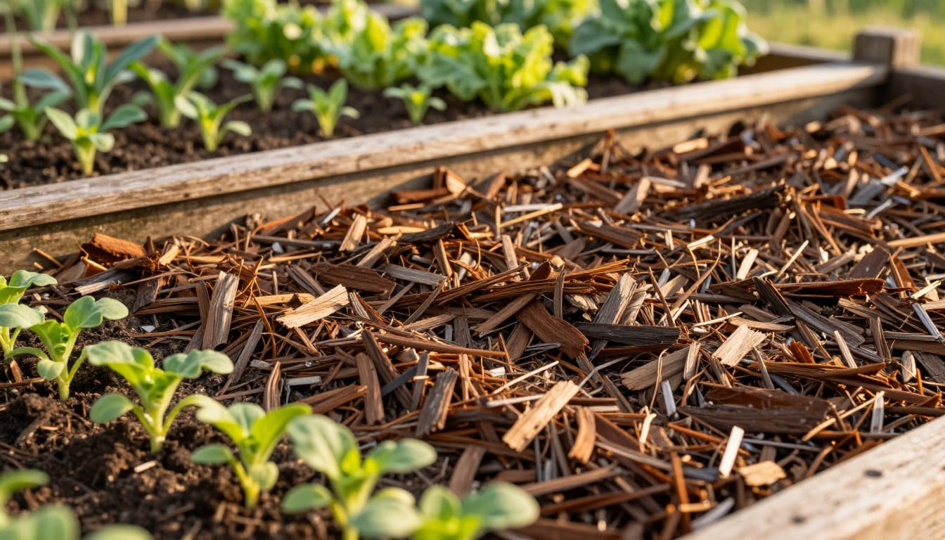 Mulch for Raised bed