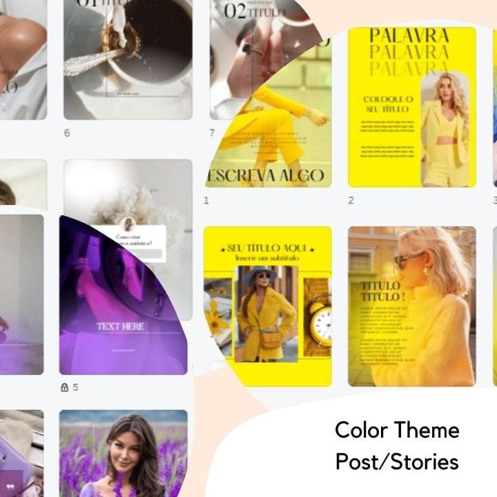 premium templates para Instagram