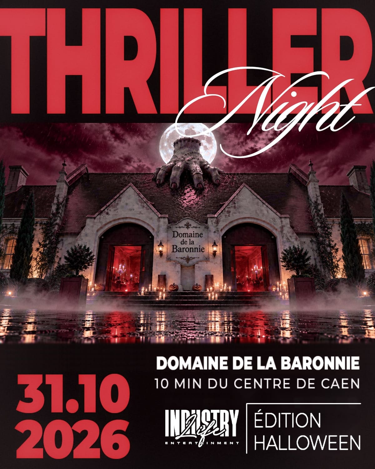Flyer Thriller Night — Enjaillement