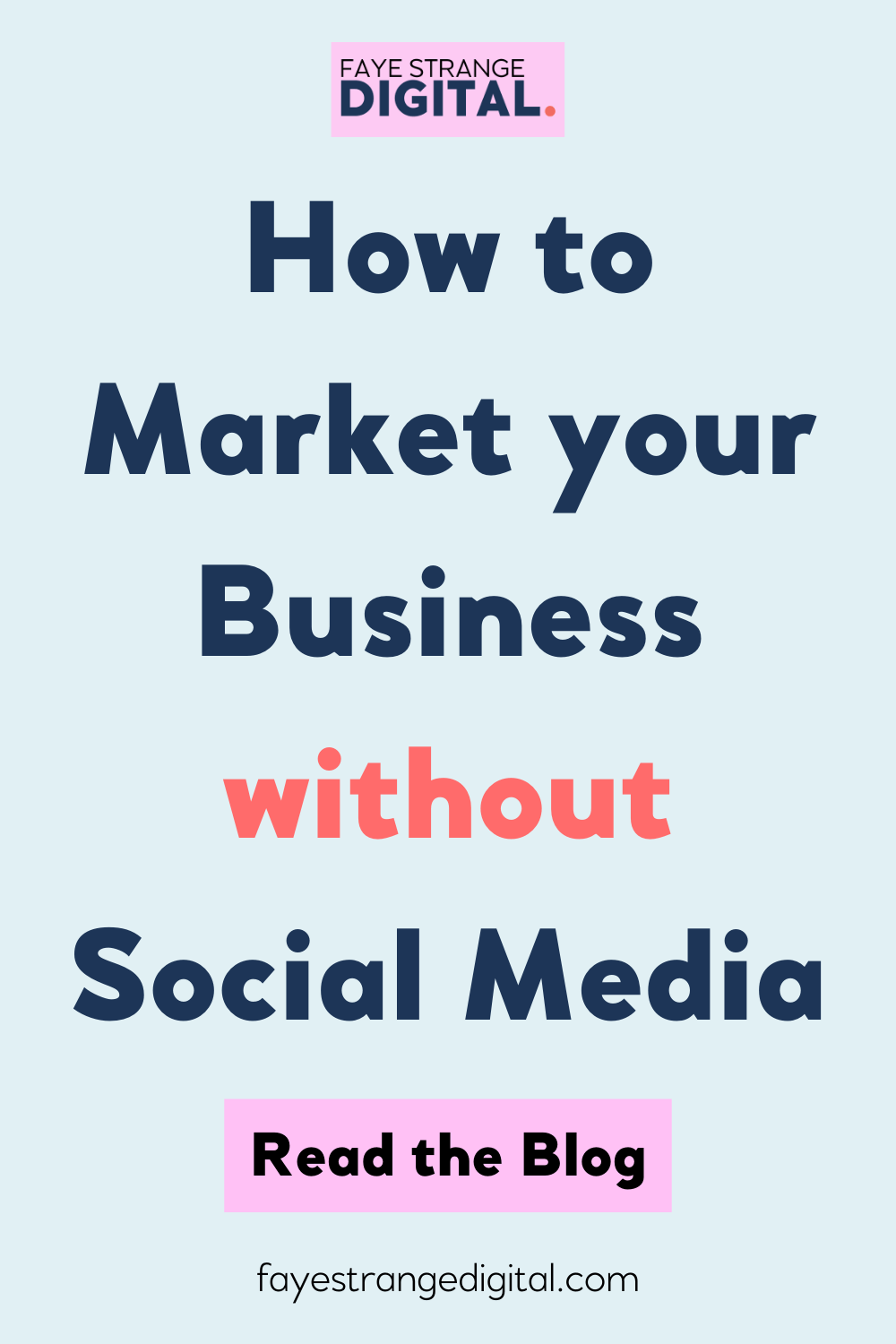 How to market your business without social media