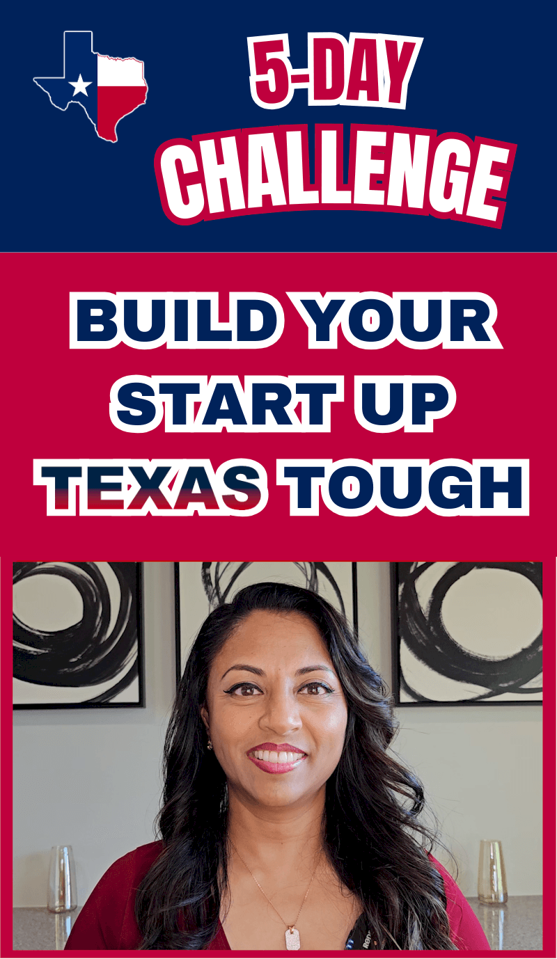 5 Day Challenge - Build Your Startup TEXAS TOUGH