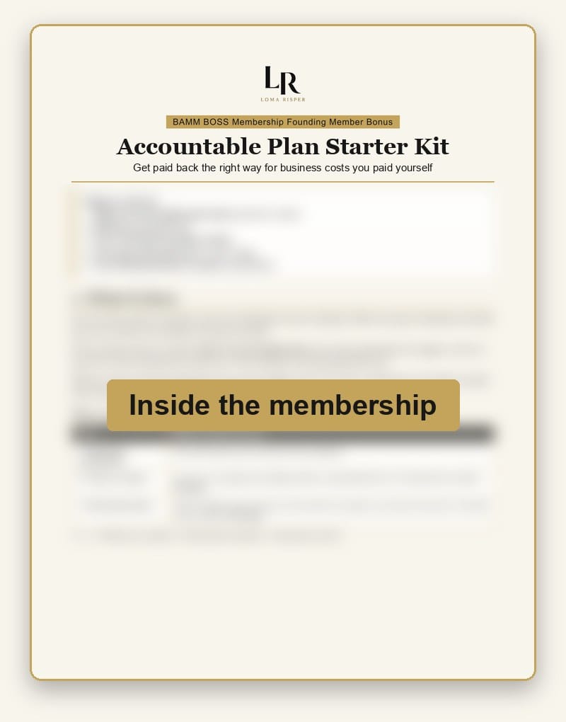 Accountable Plan Starter Kit preview