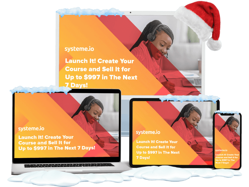 Launch it! Create your course and sell it for up to $997 in the next 7 days Course cover