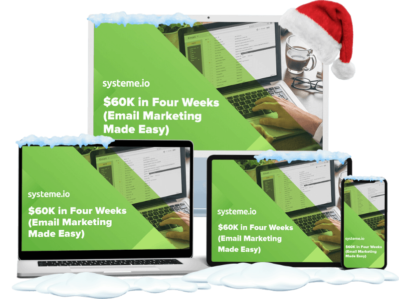 $60k in 4 weeks: Email marketing made easy course cover