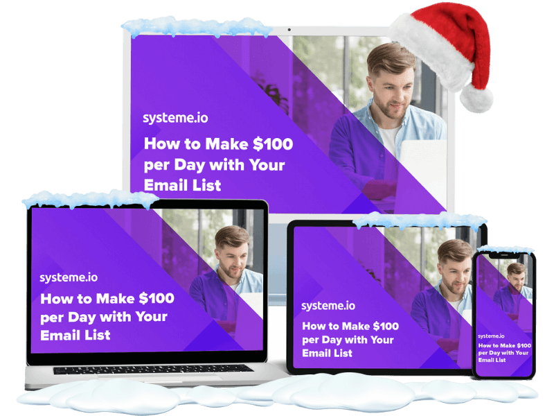 How to Make $100 Per Day with Your Email List course cover