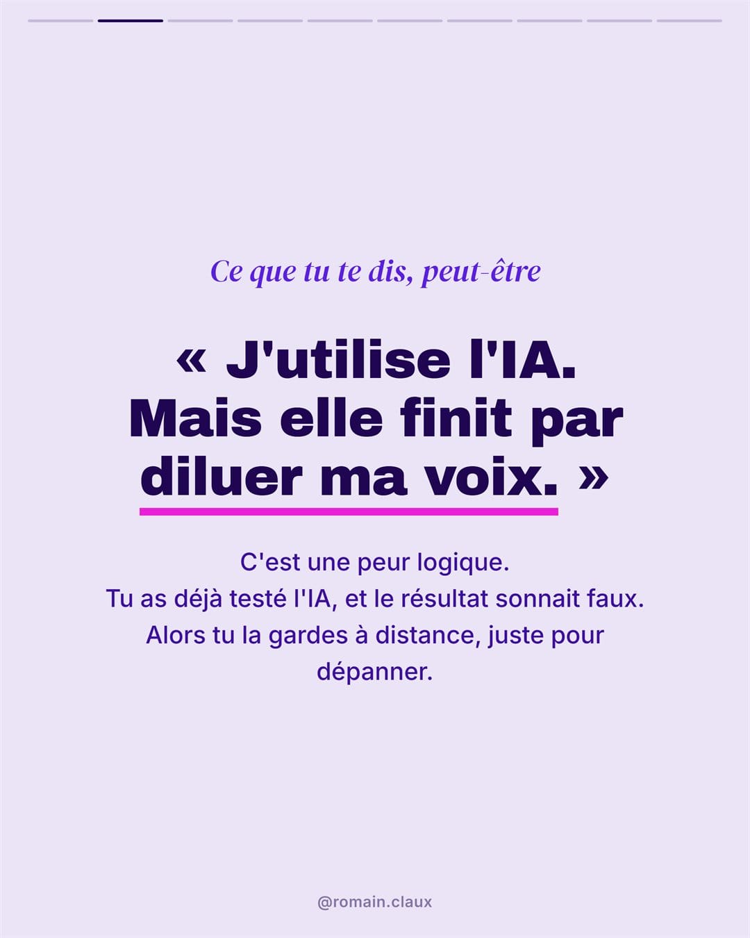 Slide 2 du carrousel exemple