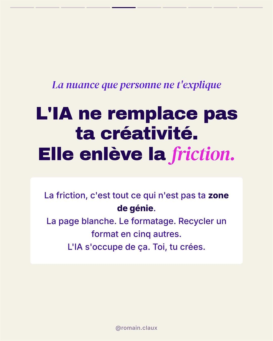 Slide 5 du carrousel exemple