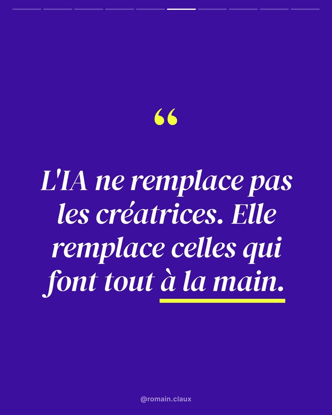 Slide 6 du carrousel exemple