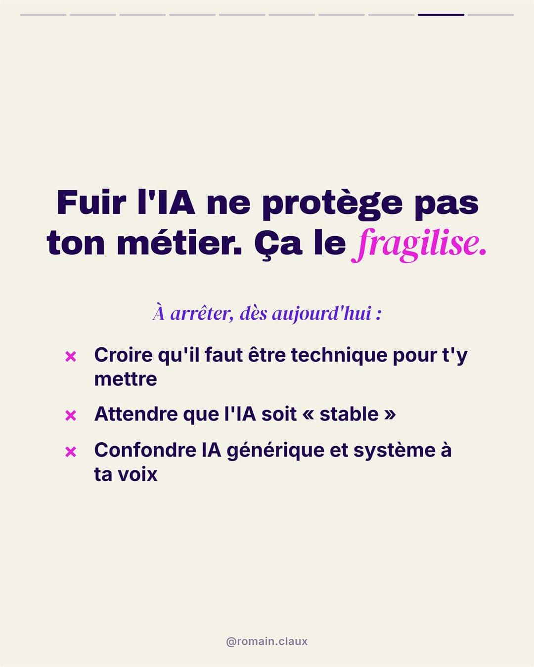 Slide 9 du carrousel exemple
