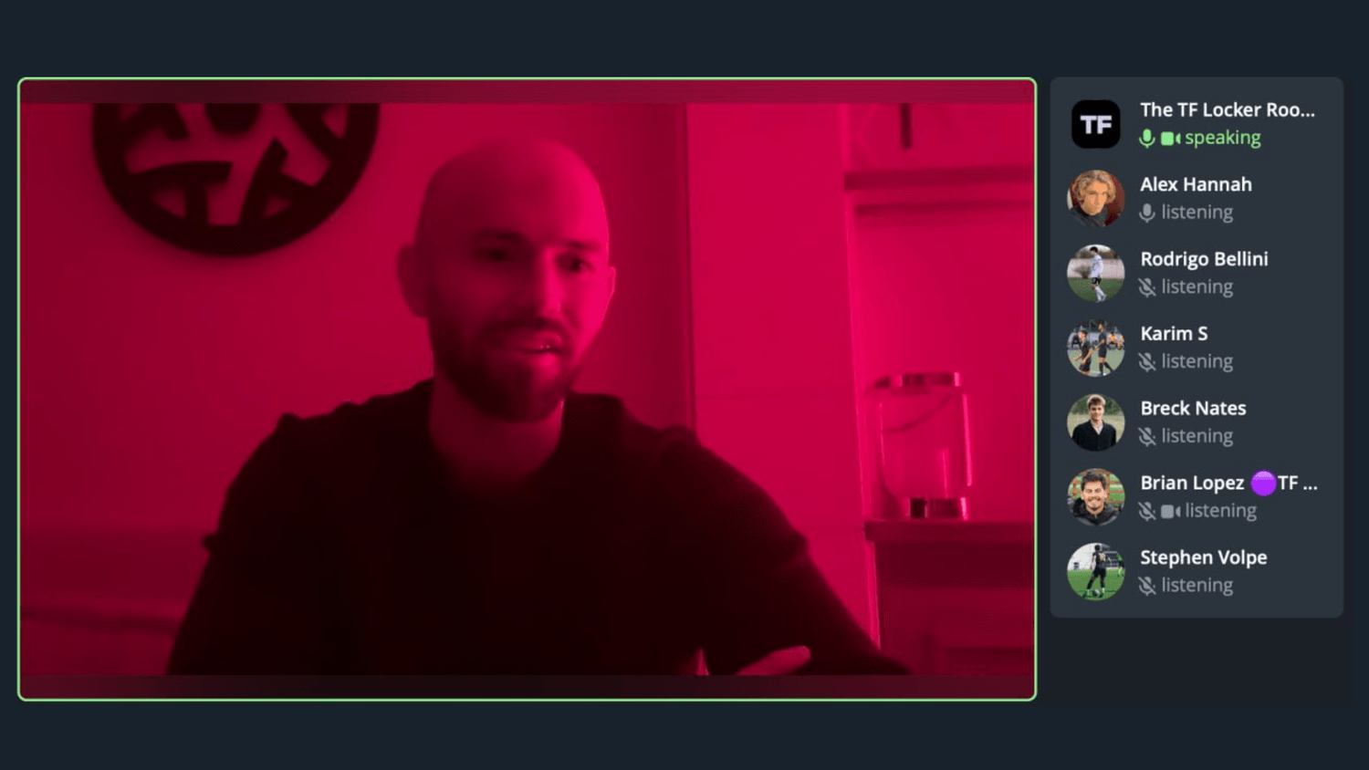 Monthly Team Huddles are hosted by Taylor every month for all total footballer clients to chat and ask questions, updates are also discussed in real time to share cutting edge exercises and protocols.