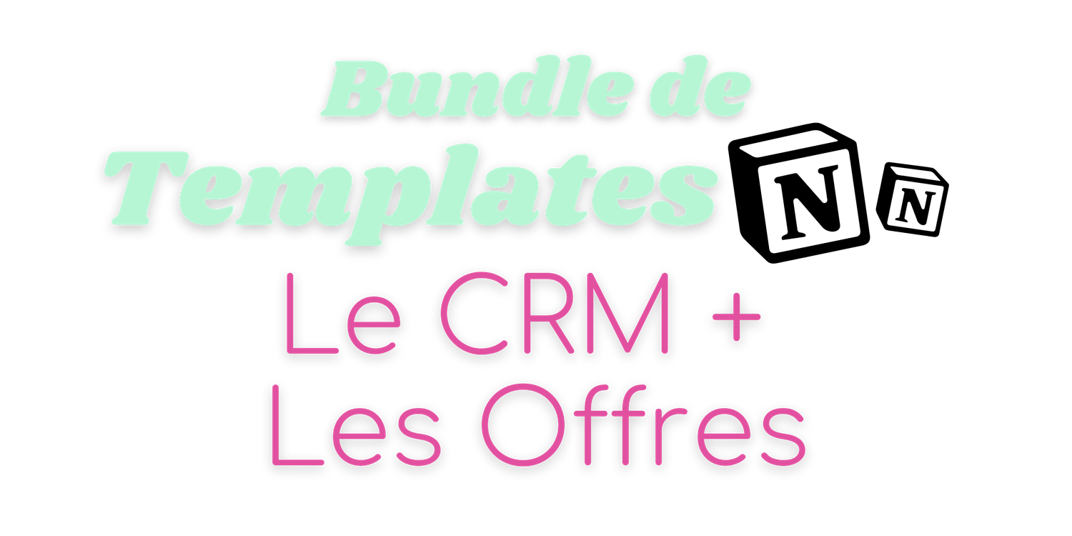 Logo pack Le CRM + Les Offres