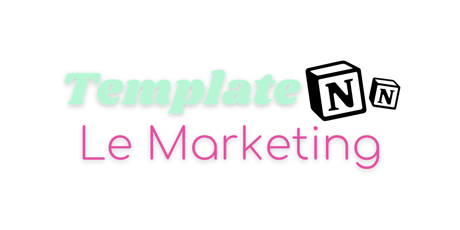 Logo template Marketing