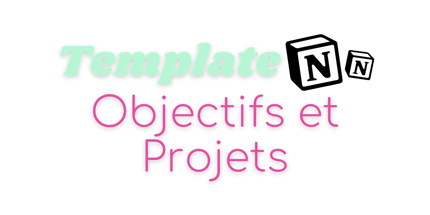 Logo template Objectifs & Projets