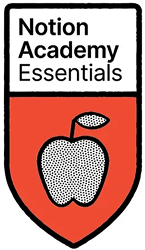 Badge Notion Essentials