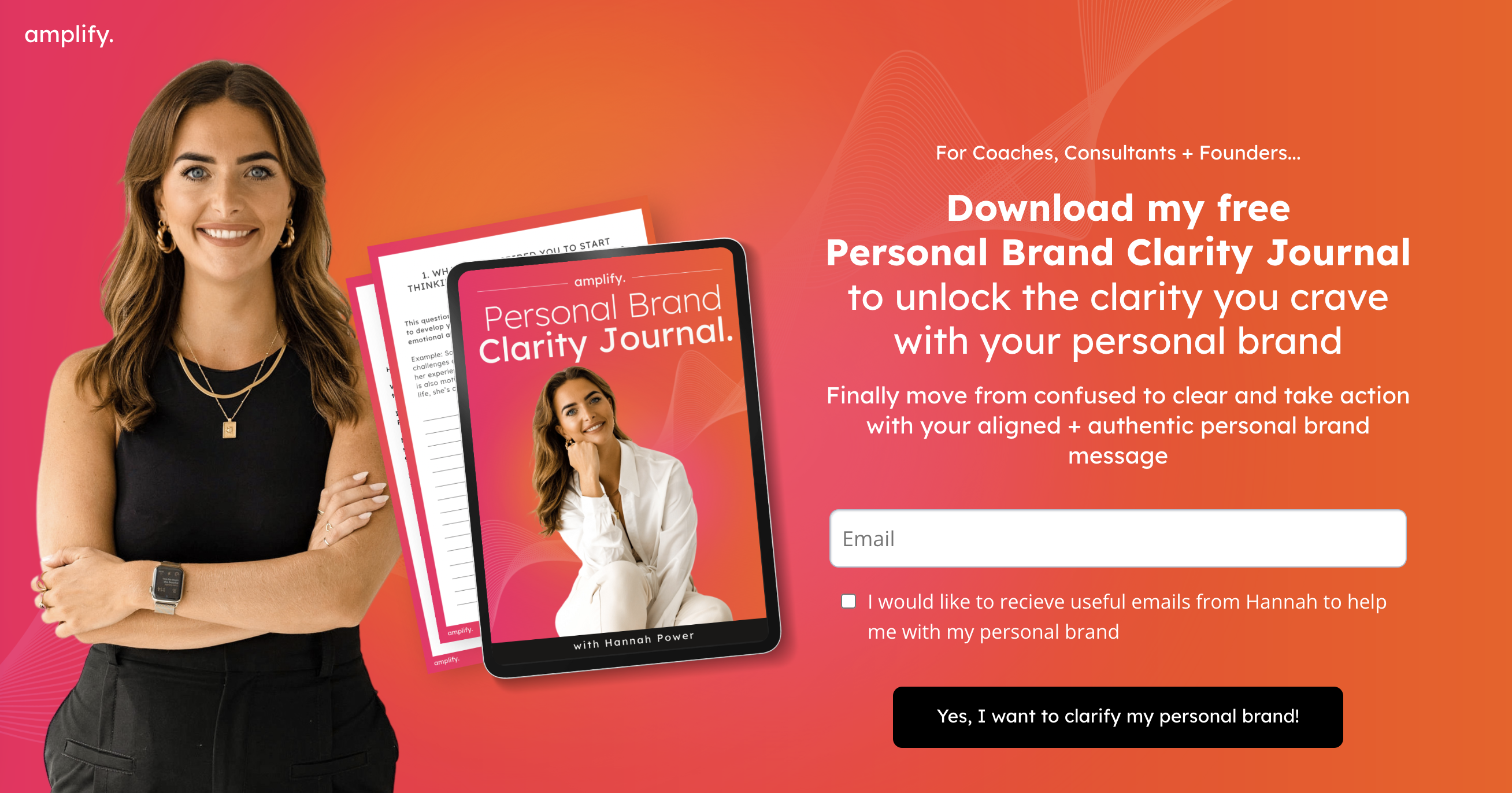 Personal Brand Clarity Journal Download