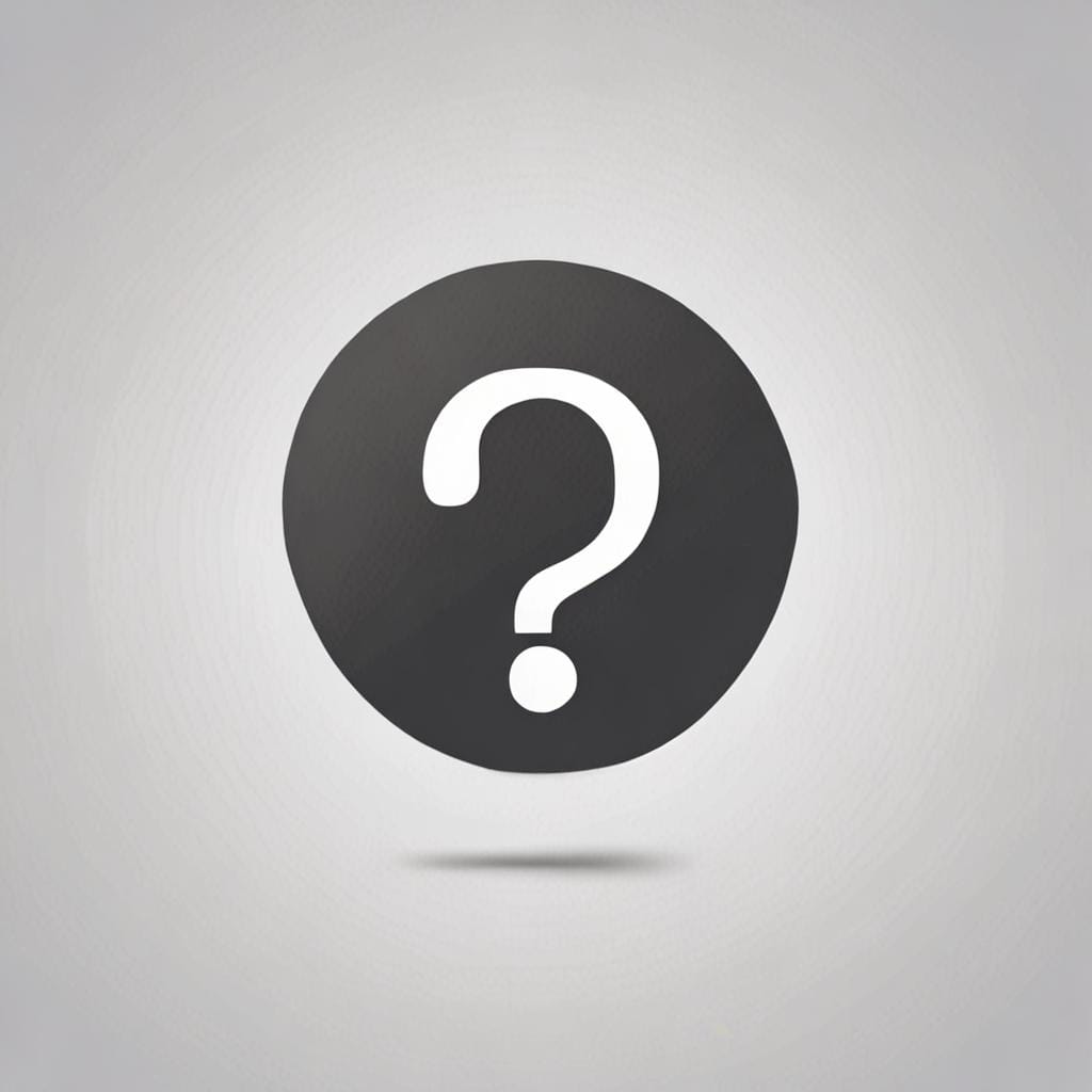 question mark