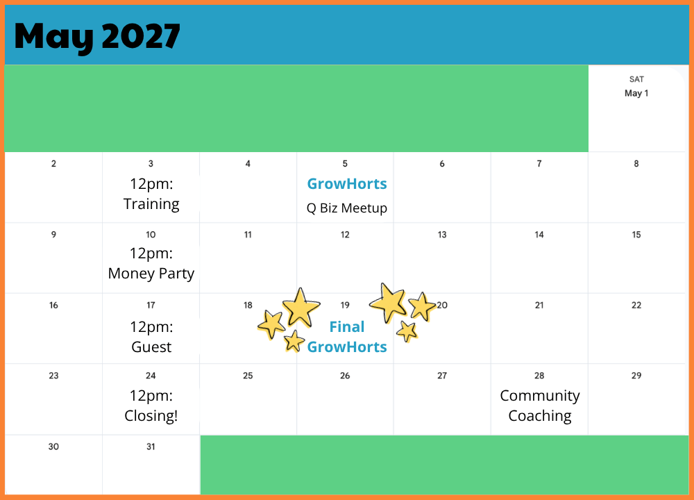 December Calendar Schedule