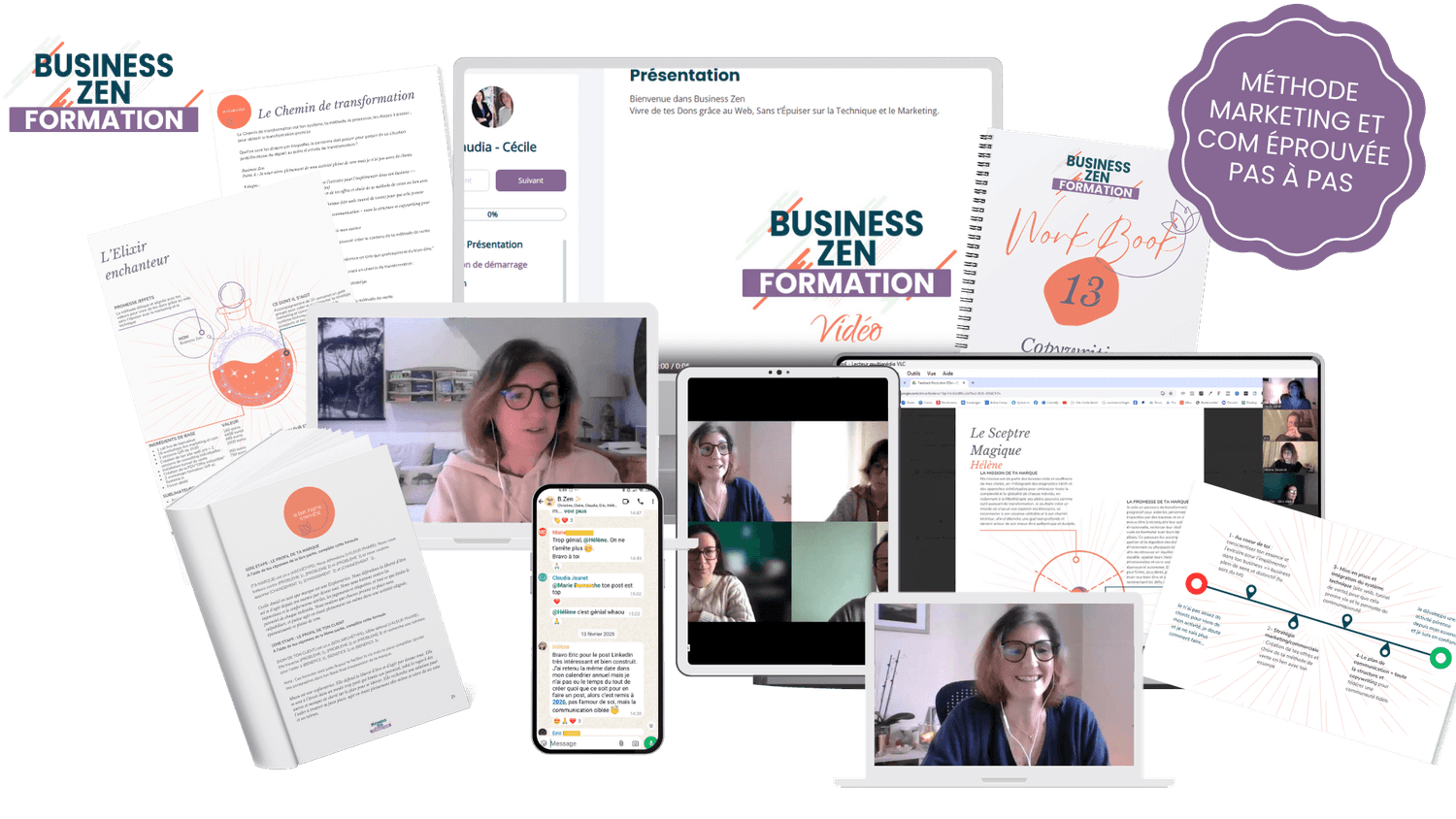 formation business zen strategie outils marketing coach bien-etre